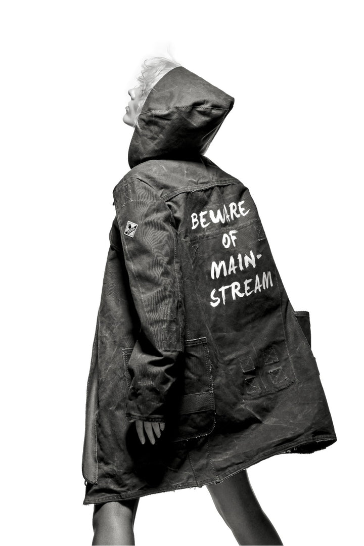 BOM Parka - Beware of Maisntream - Nachhaltige Mode - Upcycling Mode Beware of Mainstream